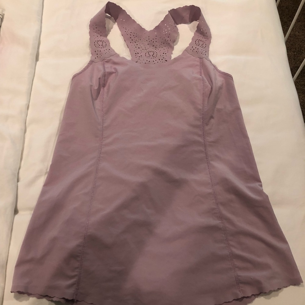 LULULEMON lilac racer back tank top